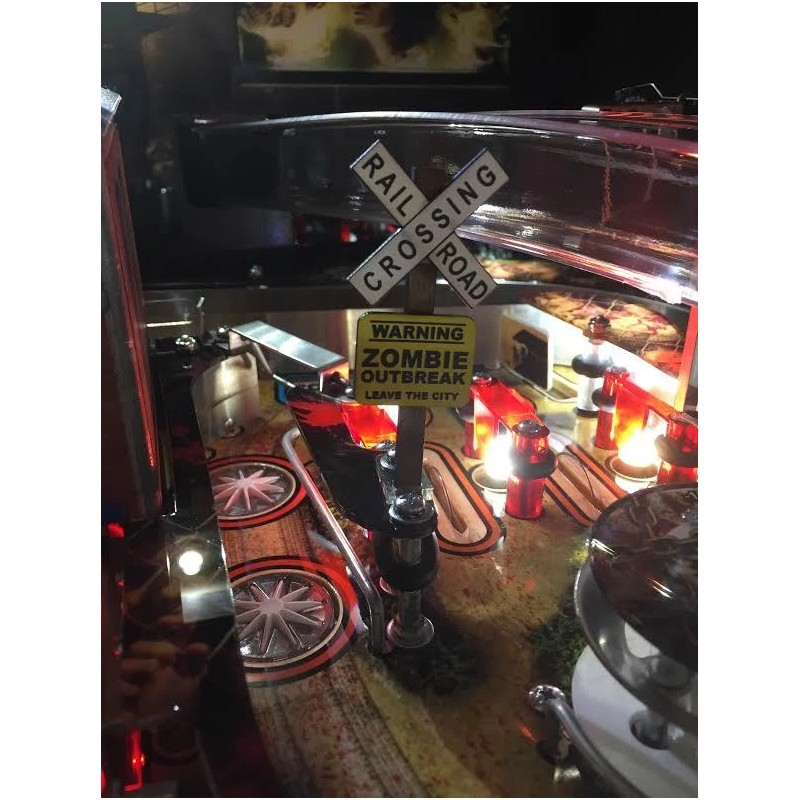 ULEKstore Railroad Crossing MOD for Stern's The Walking Dead pinball