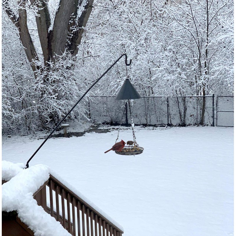 MIXXIDEA 2 Pack Heavy Duty Extensible Adjustable Deck Hooks for