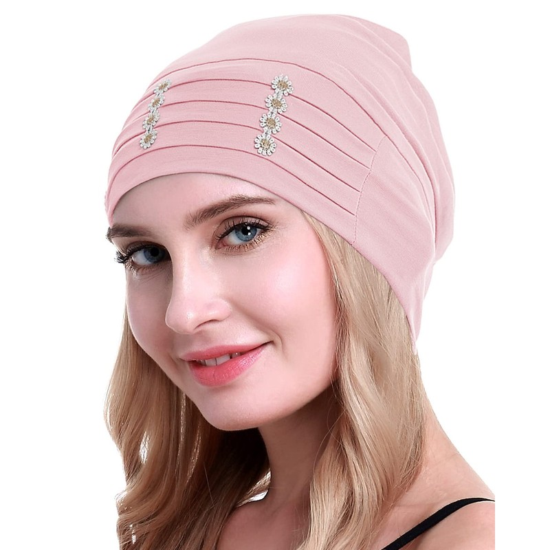 osvyo Flower Chemo Headwear Turban for Women - Headcovering Beanie