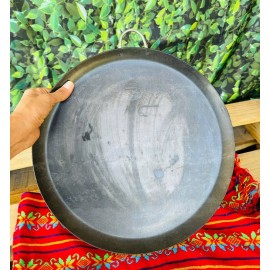Unknown Comal plano de Lamina Negra para calentar tortillas Quesadillas  pan 13in.