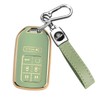 QBUC for Honda Odyssey 7 Button Key Fob Cover Case