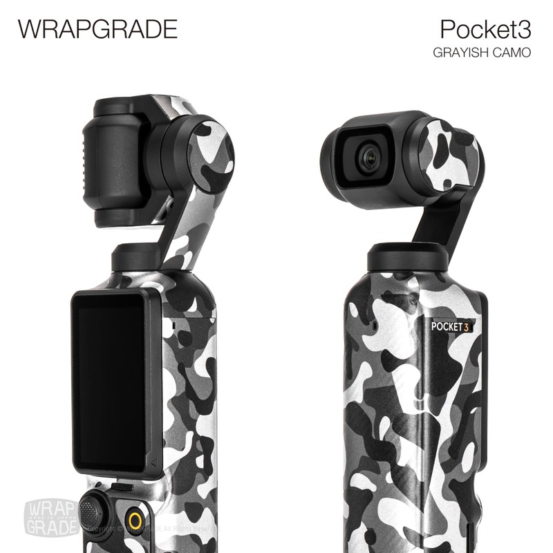 WRAPGRADE Skin Stickers Compatible with DJI Osmo Pocket 3 Decal