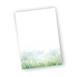 Letter Paper Green Meadow DIN A4 (100 Sheets)