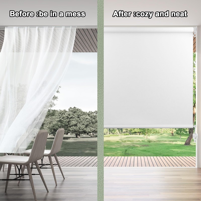 Lihopefe Roller Blind Accessory Set, Universal Replacement Mounting Brackets of