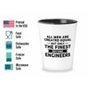Luxe Gifting Mechanical Engineer Shot Glass 1.5oz -Men Equal The