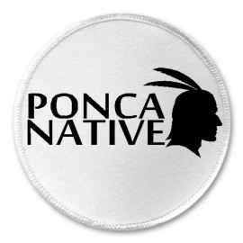 Unbranded Ponca Native - 3" Sew/Iron On Patch American Indian Tribe Pride Born Raised
