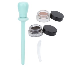 4pcs Silicone Eyeliner Applicator Set Waterproof Eyeliner Professional Eyeliner Makeup Tool Cyan