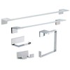 Delta Vero (1-Pack) Toilet Paper Holder Polished Chrome Tissue Roll