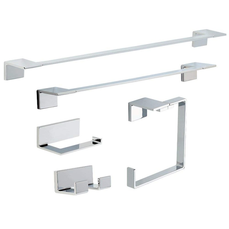 Delta Vero (1-Pack) Toilet Paper Holder Polished Chrome Tissue Roll