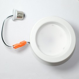 4 inch Recessed LED 9W 750Lumens Soft White Downlight Kit - 65w equiv.