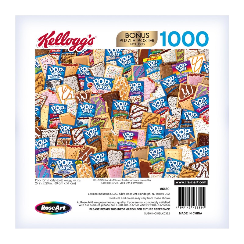 RoseArt - Kellogg's - Pop Tart Party - 1000 Piece