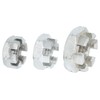 Crown Nuts M6 Pack of 20 Low Shape DIN 937