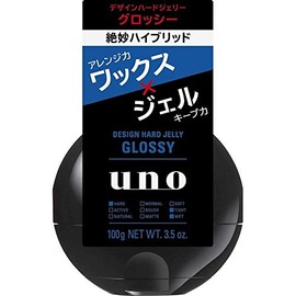 [Bulk Purchase] Uno Design Hard Jelly (Glossy) Gel 3.5 oz (100 g) (4 Pieces)