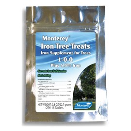 Monterey Iron Tree Treats Iron Supplement for Trees 1-0-0 Plus 4.5% Iron