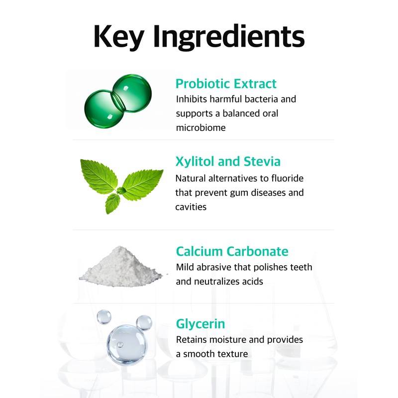 LiveOrals PureBreath Toothpaste 80g – Fluoride-Free, Odor Neutralizing, Enamel Strengthening,