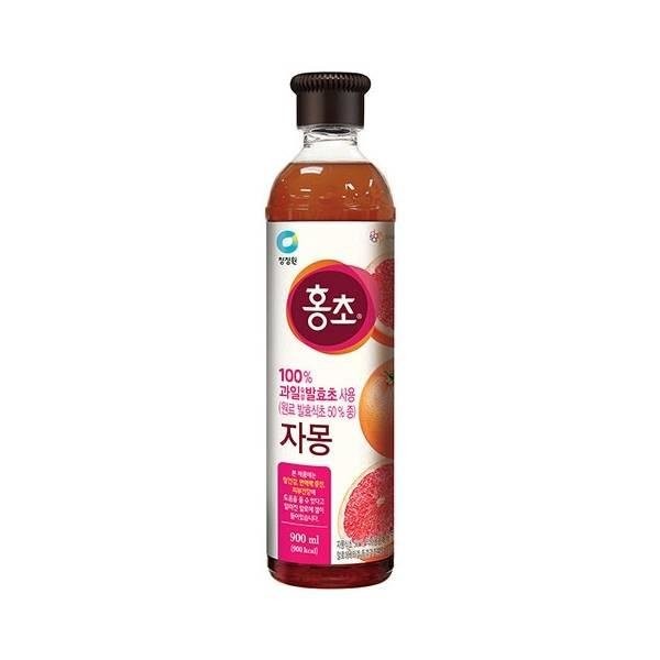Chungjungwon Home Cafe Gifts Our Family Red Grass Grapefruit 900ml Cool Tea Warm Tea Office Drinks Cafe Tea for Gifts Cafe Ingredients Cafe Recipe, 25 pieces / 청정원 홈카페 답례품 우리가족 홍초 자몽 900ml 시원한차 따뜻한차 사무실음료 선물용 카페차 카페재료 카페레시, 25개