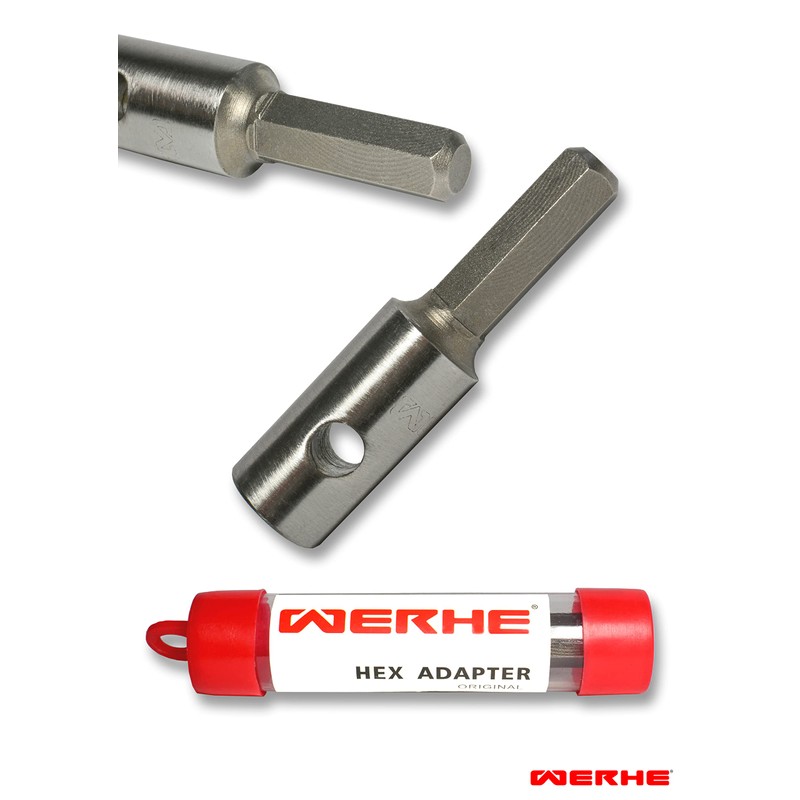 WERHE Professional Bore Suitable for Hex Drill Cordless Combi Drill