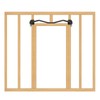 Kipika 36" Wall Mount Pull-Up Bar - Durable Steel, Anti-Corrosion