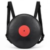 Reginary Vinyl Record Backpack Round Novelty Music Bag with Adjustable