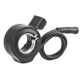 Zeekpowa Thumb Throttle for Bafang 3 Pin Speed Throttle for BBS01B BBS02B BBSHD Mid Drive Motor eBike Conversion Kits E-Bike Throttle with 45 cm Cable