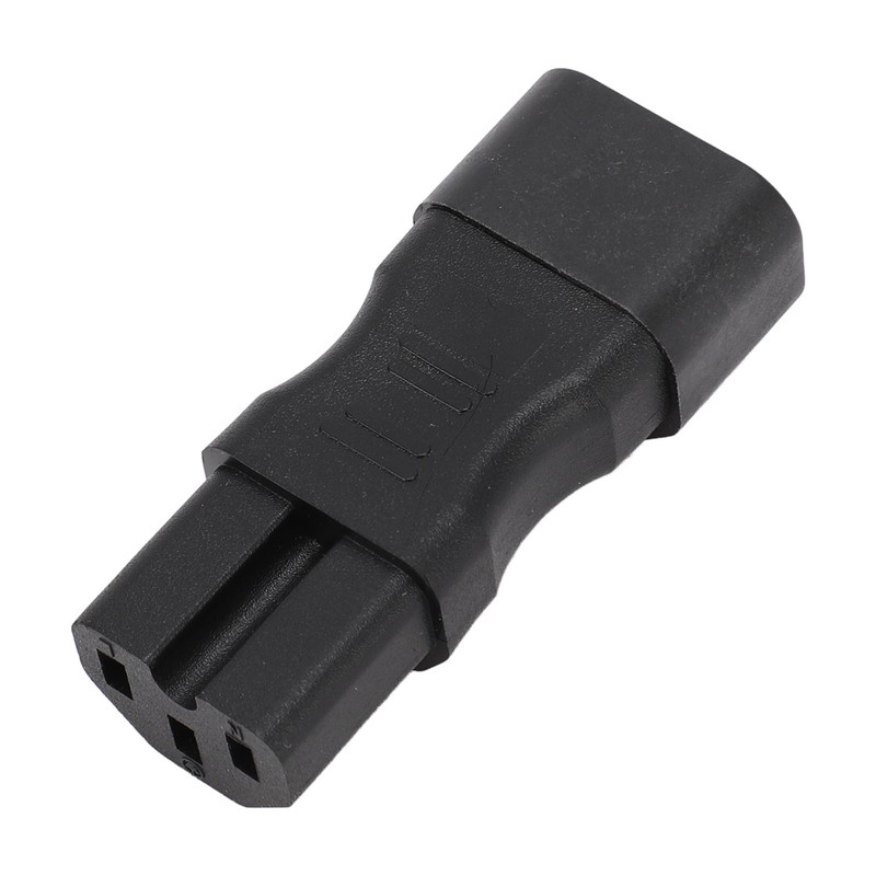 3PCS Comb Power Adapter IEC320 C14 to C15 PVC and