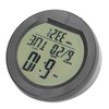 Car Digital Temperature Dashboard Clock Solar Powered Automatic Mini Car