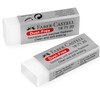 Faber-Castell Dust-Free Comfort Edge Eraser Rubbers - White - Pack