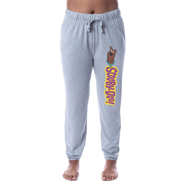 Scooby-Doo Womens' Scooby Character Logo Icon Sleep Jogger Pajama Pants