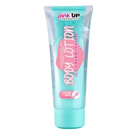 Pink Up | Body Lotion textura Ice Cream | Hidratación dual (gel + crema) | Aroma duradero | Crema corporal | Body lotion | 200 ml | Aroma Secret Scent | Modelo PKSK67