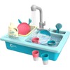 CUTE STONE Color Changing Kitchen Sink Toys Heat Sensitive Electric