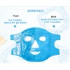 Cold Face Eye Mask Ice Pack Reduce Facial Puff, Dark