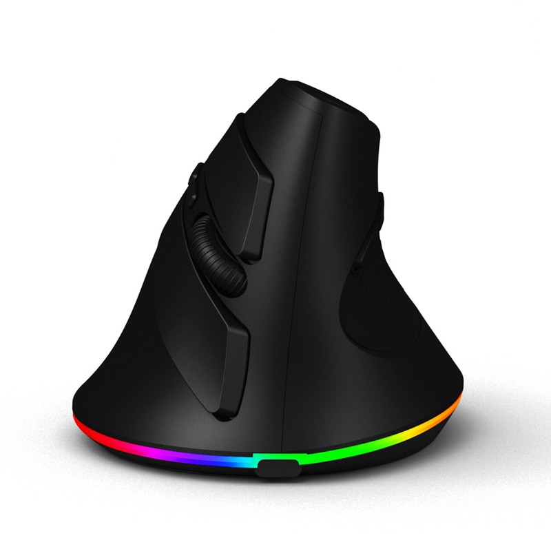 Wireless Dual-mode Mouse 2.4G/BT5.1 Computer Mouse Gaming Mouse Ergonomic Silent