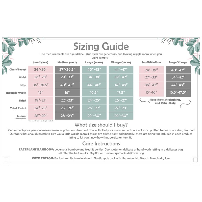 Faceplant Pantalón de bambú, Azul (Aqua Mist), L