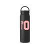 ALLNTRENDS Miami 10 Water Bottle Sport Miami Soccer Vacuum Bottle