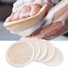 Esponjas Exfoliantes Naturales Loofah Pads Pack de 5 para Cuidado