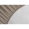 Home Linge Passion 57 Thread Count Fitted Sheet, Cotton, Dark