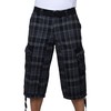 X RAY Men's Belted Cargo Long Shorts 18" Inseam Below