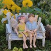 Miniature Fairy Garden Charlie And Tilly - (No Bench)