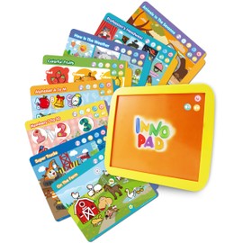 BEST LEARNING INNO PAD Smart Fun Lessons - Educational Tablet Toy to Learn Alphabet, Numbers, Colors, Shapes, Animals, Transport for Toddlers Ages 2 to 5 Years Old | Educational Birthday Gift