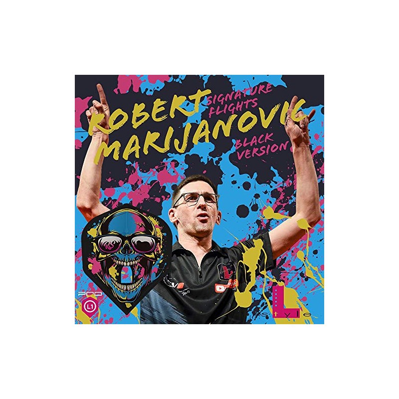 L-Style Flights Champagne L1 Standard Signatur Robert Marijanovic Black