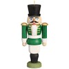 Miniature Nutcracker Hussar Green