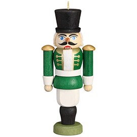 Miniature Nutcracker Hussar Green
