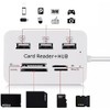Retoo Hub USB 7 en 1, Lector de Tarjetas, Lector