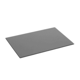 Harbour Housewares Glass Chopping Board - 30x20cm - Grey - Small Dining Place Mats Cutting Mat Worktop Saver for Kitchen Cooking, Baking, Vegetable Preparation