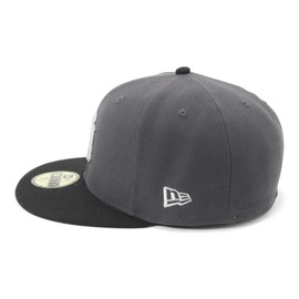 Newera 59FIFTY NER35C8246 SIDE PATCH 2-Tone ONSPOTZ Cap, NY Dark Graphite, 59 cm