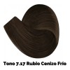 Nutrapel Color Tech Tinte Tono 7.17 Rubio Cenizo Frio Tubo