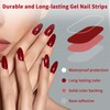 Stellastar Gel Nail Stickers 16pcs Semi Cured Strips UV Light