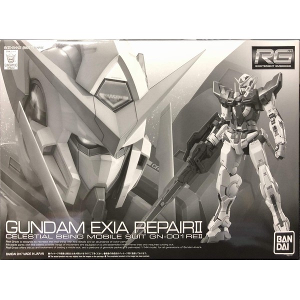 Bandai RG 1/144 Gundam Exia REPAIR 2 Plastic Kit