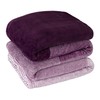 Premium Flannel Fleece Gradient Throw Blanket by Super Soft, Cosy,