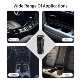 ZUYIST Car Bin Interior, Car Rubbish Bin with Lid, Mini Bin with 6 Rolls of Rubbish Bags